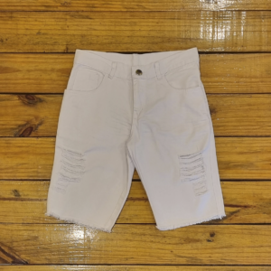 Bermuda Jeans Branca