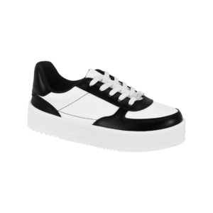 Tênis Moleca Sard White Black